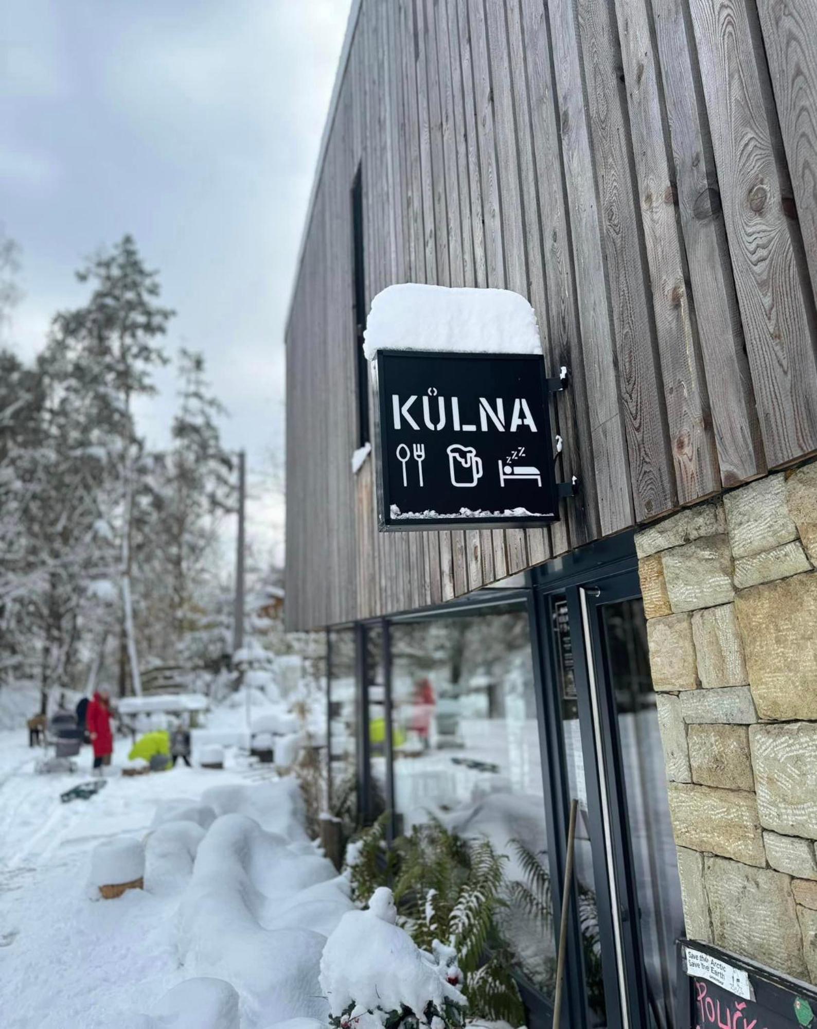 Penzion Kulna Slatinany Exterior photo